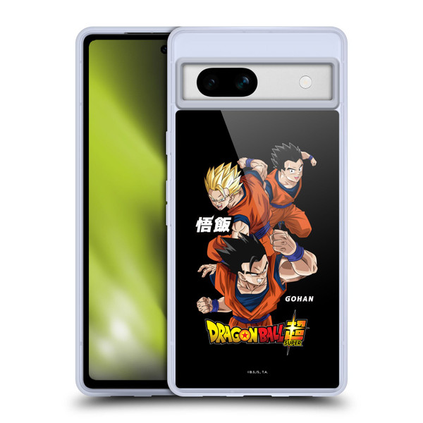 Dragon Ball Super Universe Survival Characters Gohan Soft Gel Case for Google Pixel 7a