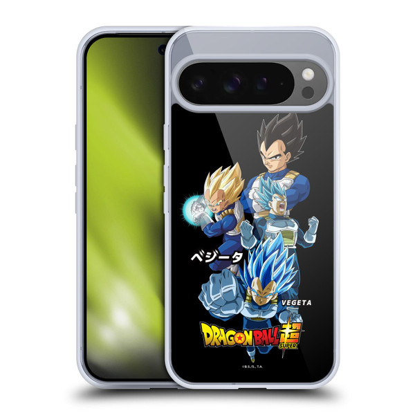 Dragon Ball Super Universe Survival Characters Vegeta Soft Gel Case for Google Pixel 9 Pro XL