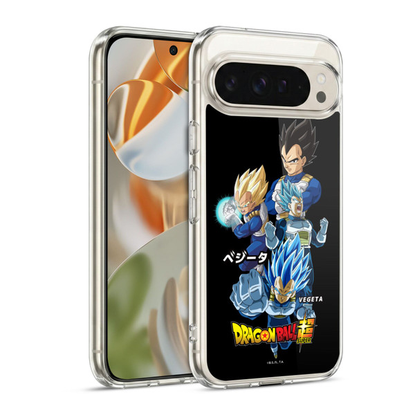 Dragon Ball Super Universe Survival Characters Vegeta Soft Gel Case for Google Pixel 9 / Pixel 9 Pro