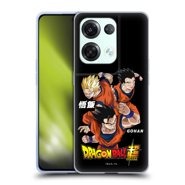Dragon Ball Super Universe Survival Characters Gohan Soft Gel Case for OPPO Reno8 Pro