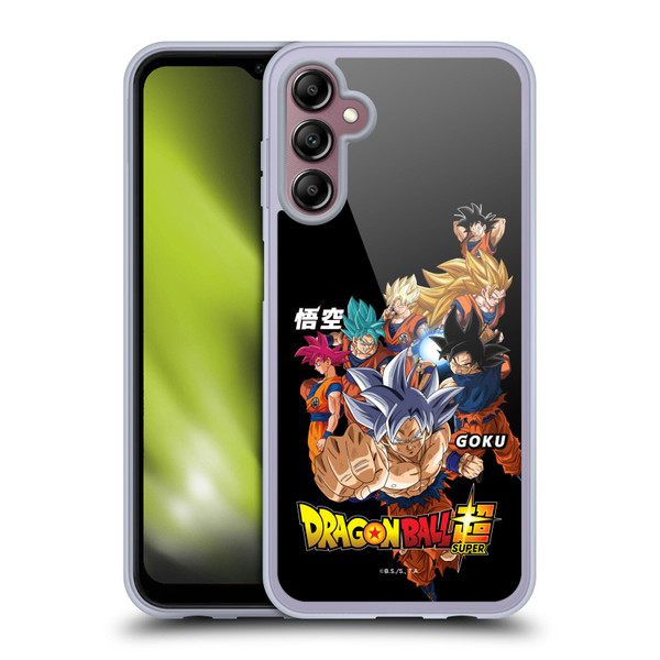 Dragon Ball Super Universe Survival Characters Goku Soft Gel Case for Samsung Galaxy A14 5G