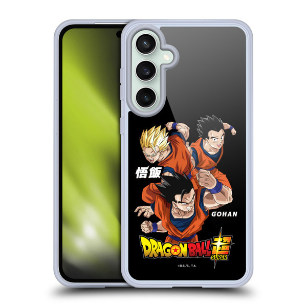 Dragon Ball Super Universe Survival Characters Gohan Soft Gel Case for Samsung Galaxy S23 FE 5G
