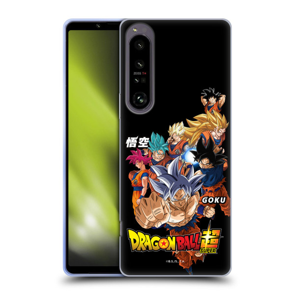 Dragon Ball Super Universe Survival Characters Goku Soft Gel Case for Sony Xperia 1 IV