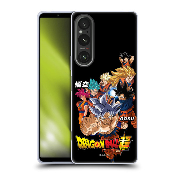 Dragon Ball Super Universe Survival Characters Goku Soft Gel Case for Sony Xperia 1 V 5G