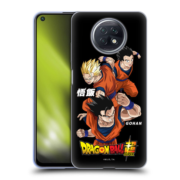 Dragon Ball Super Universe Survival Characters Gohan Soft Gel Case for Xiaomi Redmi Note 9T 5G