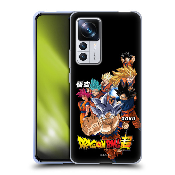 Dragon Ball Super Universe Survival Characters Goku Soft Gel Case for Xiaomi 12T Pro