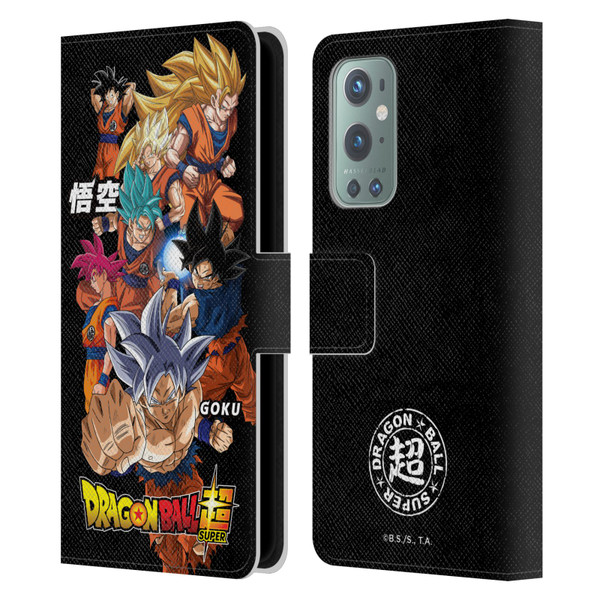 Dragon Ball Super Universe Survival Characters Goku Leather Book Wallet Case Cover For OnePlus 9