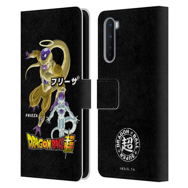 Dragon Ball Super Universe Survival Characters Frieza Leather Book Wallet Case Cover For OnePlus Nord 5G