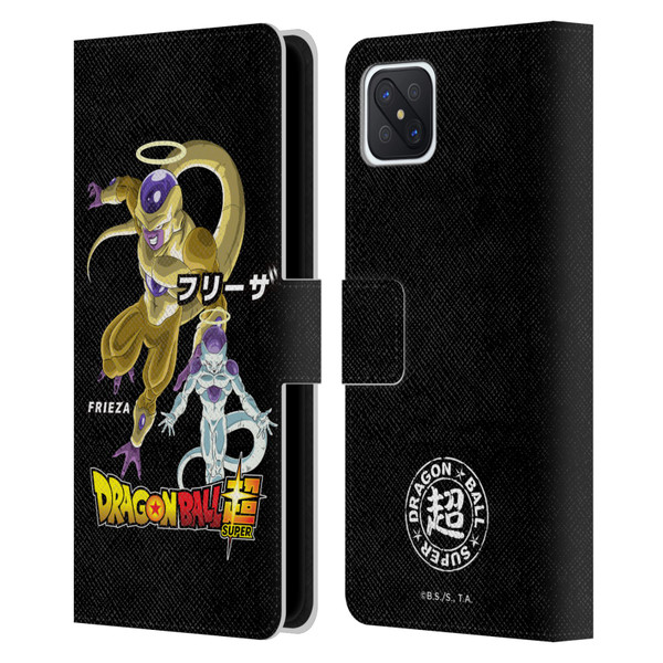 Dragon Ball Super Universe Survival Characters Frieza Leather Book Wallet Case Cover For OPPO Reno4 Z 5G