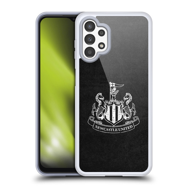 Newcastle United Football Club Crest Distressed Soft Gel Case for Samsung Galaxy A13 (2022)