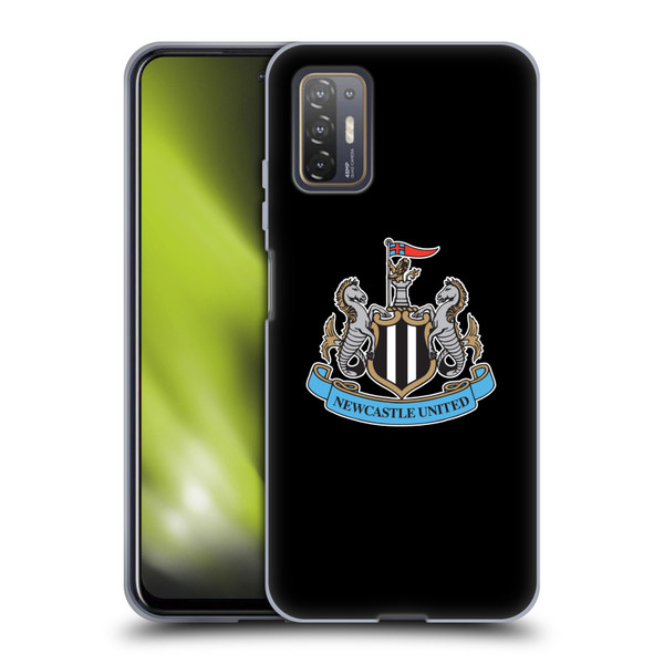 Newcastle United Football Club Crest Plain Soft Gel Case for HTC Desire 21 Pro 5G