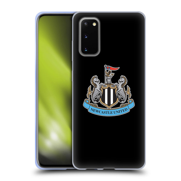 Newcastle United Football Club Crest Plain Soft Gel Case for Samsung Galaxy S20 / S20 5G