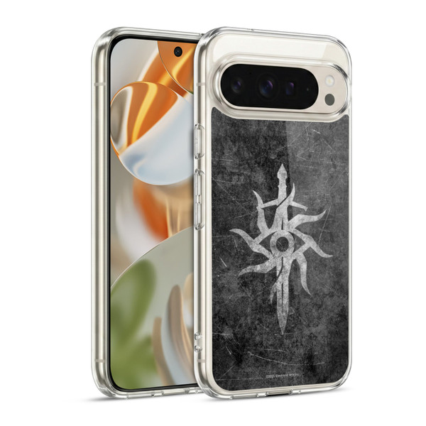 EA Bioware Dragon Age Inquisition Graphics Distressed Symbol Soft Gel Case for Google Pixel 9 / Pixel 9 Pro