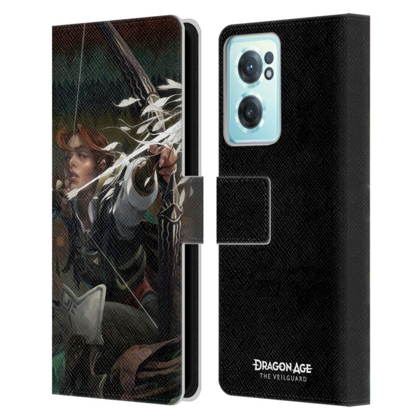 EA Bioware Dragon Age The Veilguard Graphics Harding Leather Book Wallet Case Cover For OnePlus Nord CE 2 5G