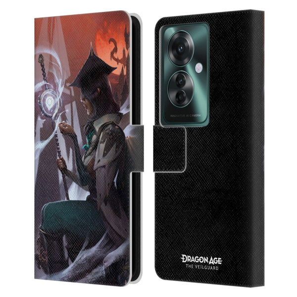 EA Bioware Dragon Age The Veilguard Graphics Neve Leather Book Wallet Case Cover For OPPO Reno11 F 5G / F25 Pro 5G