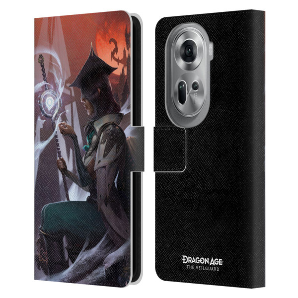 EA Bioware Dragon Age The Veilguard Graphics Neve Leather Book Wallet Case Cover For OPPO Reno11 Pro