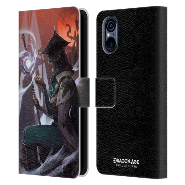 EA Bioware Dragon Age The Veilguard Graphics Neve Leather Book Wallet Case Cover For Sony Xperia 5 V 5G