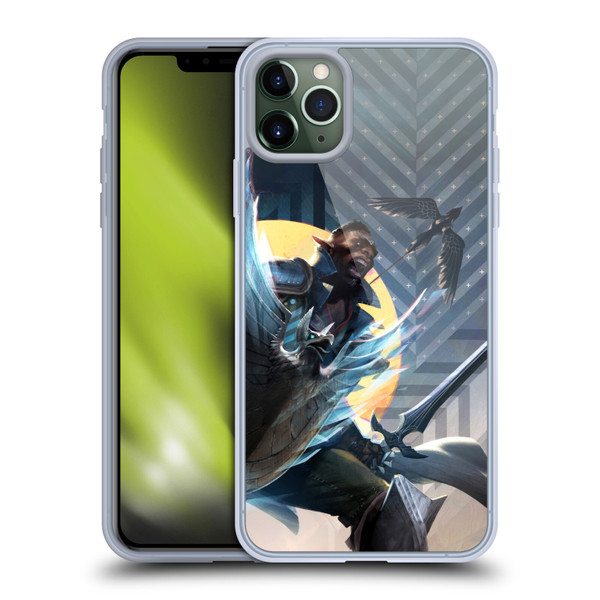 EA Bioware Dragon Age The Veilguard Graphics Davrin Soft Gel Case for Apple iPhone 11 Pro Max