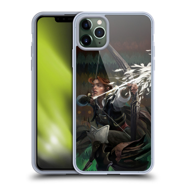 EA Bioware Dragon Age The Veilguard Graphics Harding Soft Gel Case for Apple iPhone 11 Pro Max
