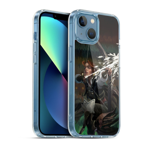 EA Bioware Dragon Age The Veilguard Graphics Harding Soft Gel Case for Apple iPhone 13 Mini & MagSafe