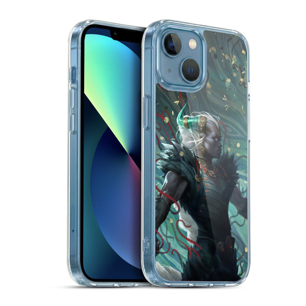 EA Bioware Dragon Age The Veilguard Graphics Taash Soft Gel Case for Apple iPhone 13 Mini & MagSafe