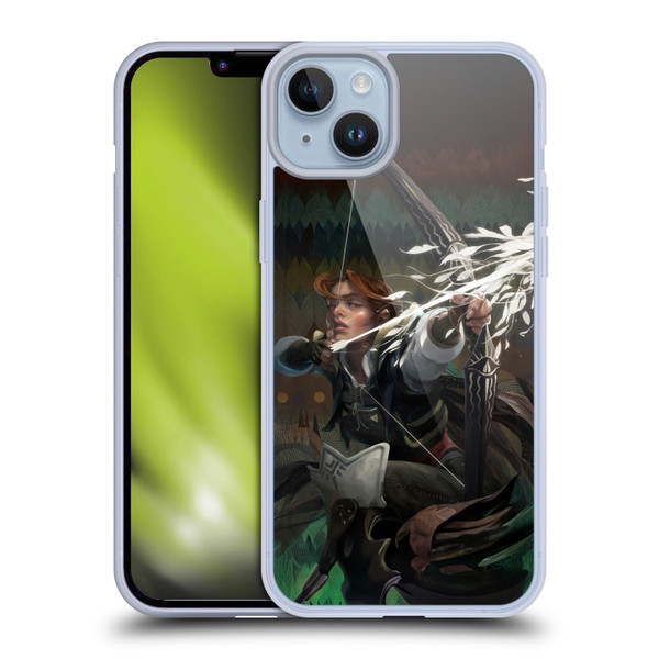 EA Bioware Dragon Age The Veilguard Graphics Harding Soft Gel Case for Apple iPhone 14 Plus