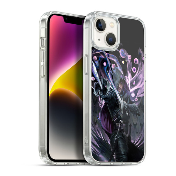 EA Bioware Dragon Age The Veilguard Graphics Lucanis Soft Gel Case for Apple iPhone 14 Plus & MagSafe