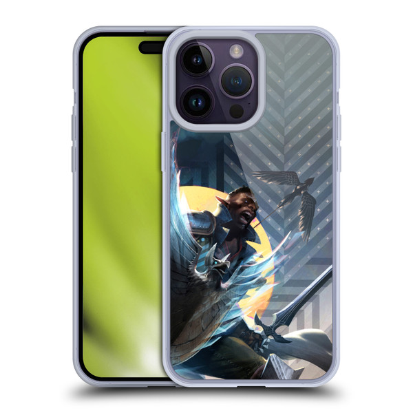 EA Bioware Dragon Age The Veilguard Graphics Davrin Soft Gel Case for Apple iPhone 14 Pro Max