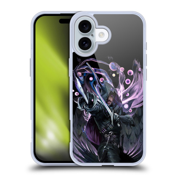 EA Bioware Dragon Age The Veilguard Graphics Lucanis Soft Gel Case for Apple iPhone 16