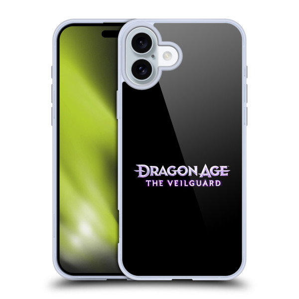 EA Bioware Dragon Age The Veilguard Graphics Logo Soft Gel Case for Apple iPhone 16 Plus