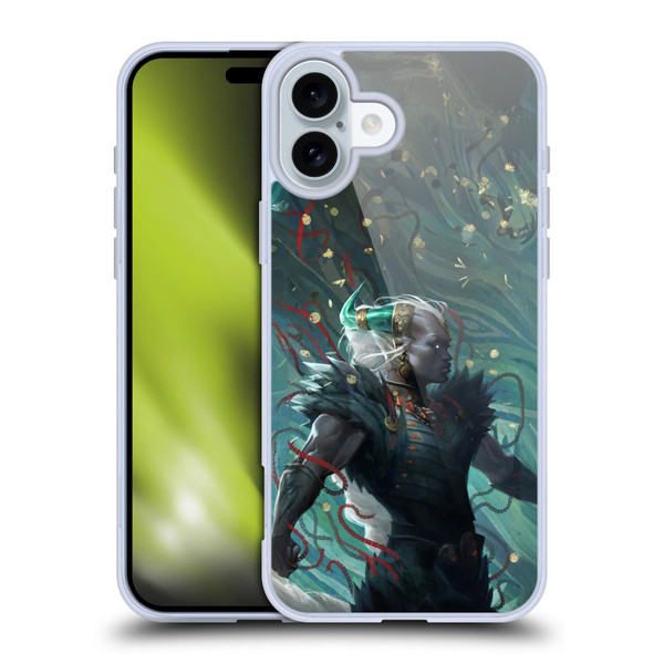 EA Bioware Dragon Age The Veilguard Graphics Taash Soft Gel Case for Apple iPhone 16 Plus