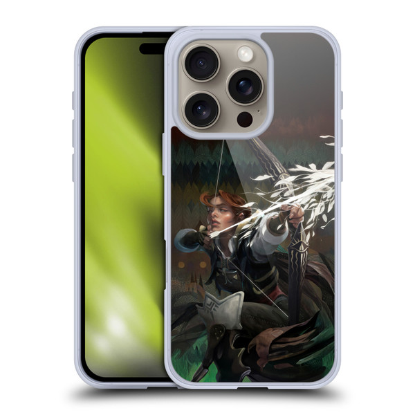 EA Bioware Dragon Age The Veilguard Graphics Harding Soft Gel Case for Apple iPhone 16 Pro