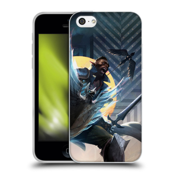 EA Bioware Dragon Age The Veilguard Graphics Davrin Soft Gel Case for Apple iPhone 5c