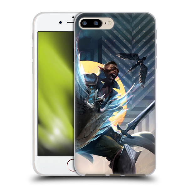 EA Bioware Dragon Age The Veilguard Graphics Davrin Soft Gel Case for Apple iPhone 7 Plus / 8 Plus & MagSafe