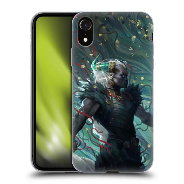 EA Bioware Dragon Age The Veilguard Graphics Taash Soft Gel Case for Apple iPhone XR