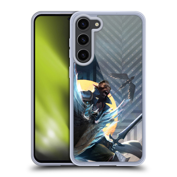 EA Bioware Dragon Age The Veilguard Graphics Davrin Soft Gel Case for Samsung Galaxy S23+ 5G