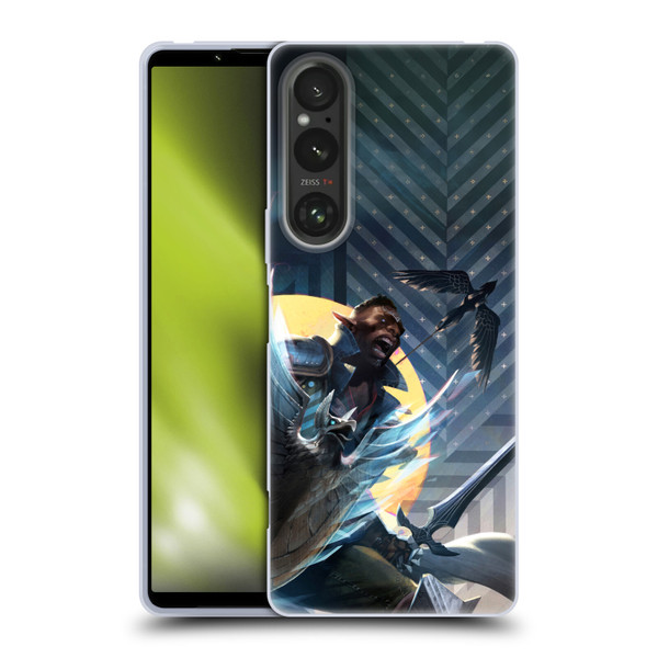 EA Bioware Dragon Age The Veilguard Graphics Davrin Soft Gel Case for Sony Xperia 1 V 5G