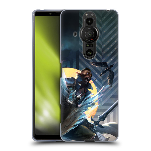 EA Bioware Dragon Age The Veilguard Graphics Davrin Soft Gel Case for Sony Xperia Pro-I