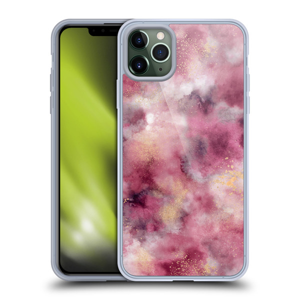 Ninola Colourful Patterns Pink Marble Soft Gel Case for Apple iPhone 11 Pro Max