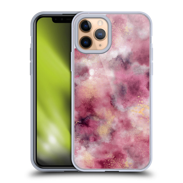 Ninola Colourful Patterns Pink Marble Soft Gel Case for Apple iPhone 11 Pro