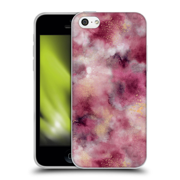 Ninola Colourful Patterns Pink Marble Soft Gel Case for Apple iPhone 5c