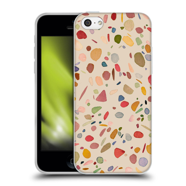 Ninola Colourful Patterns Terrazzo Soft Gel Case for Apple iPhone 5c