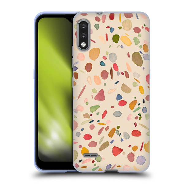 Ninola Colourful Patterns Terrazzo Soft Gel Case for LG K22