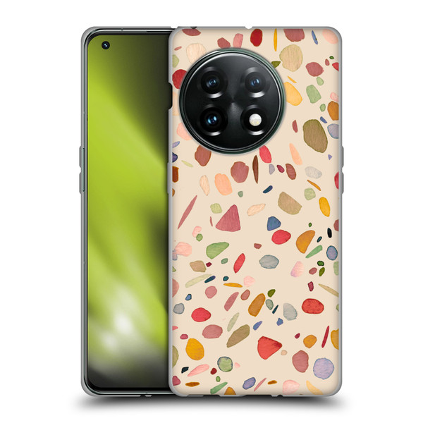 Ninola Colourful Patterns Terrazzo Soft Gel Case for OnePlus 11 5G