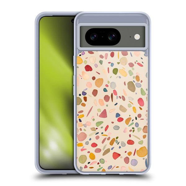 Ninola Colourful Patterns Terrazzo Soft Gel Case for Google Pixel 8
