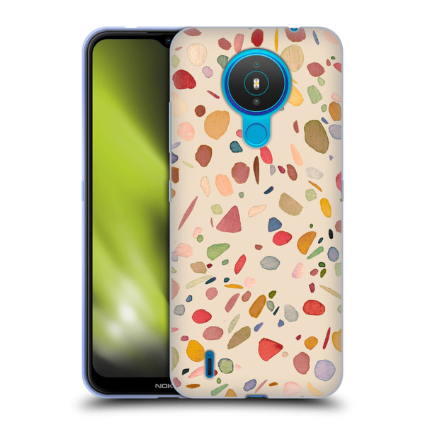 Ninola Colourful Patterns Terrazzo Soft Gel Case for Nokia 1.4