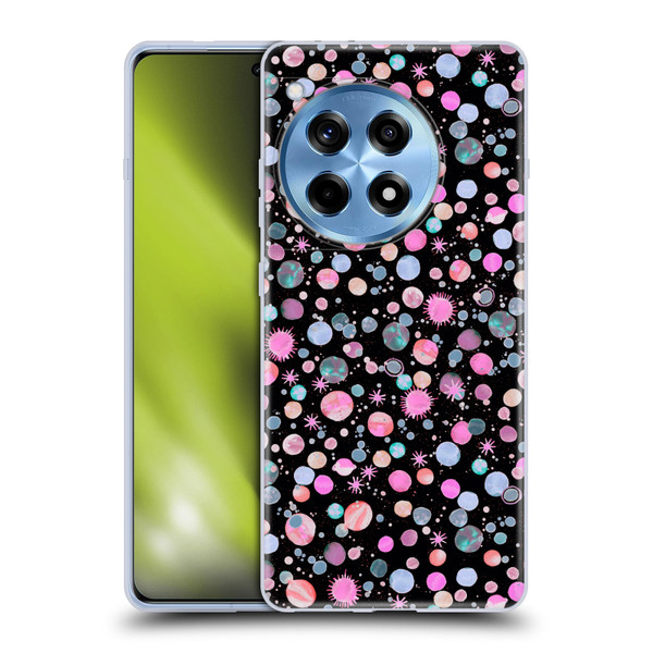 Ninola Colourful Patterns Space Planets Pink Soft Gel Case for OPPO OnePlus Ace 3 5G