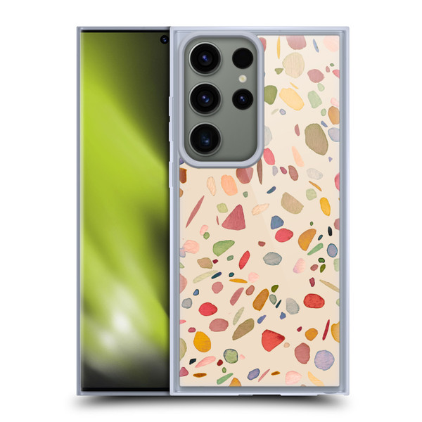 Ninola Colourful Patterns Terrazzo Soft Gel Case for Samsung Galaxy S23 Ultra 5G