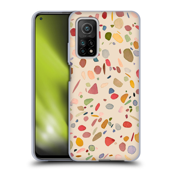 Ninola Colourful Patterns Terrazzo Soft Gel Case for Xiaomi Mi 10T 5G