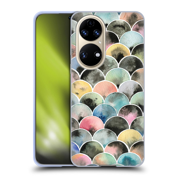 Ninola Colourful Prints Scales Soft Gel Case for Huawei P50